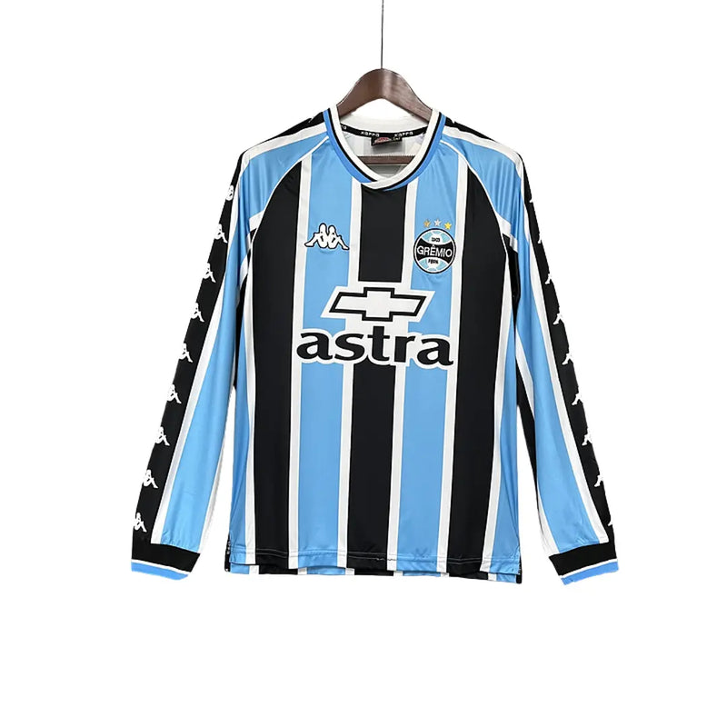 Camisola Grêmio Principal 2000 Manga Comprida - Retro