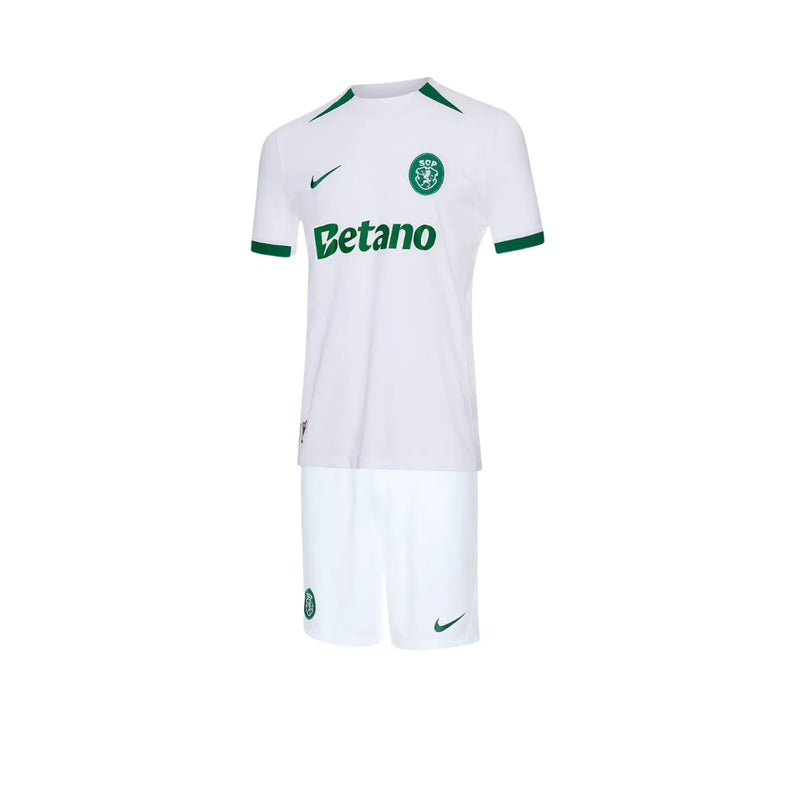 Conjunto Criança Sporting Alternativo 24/25