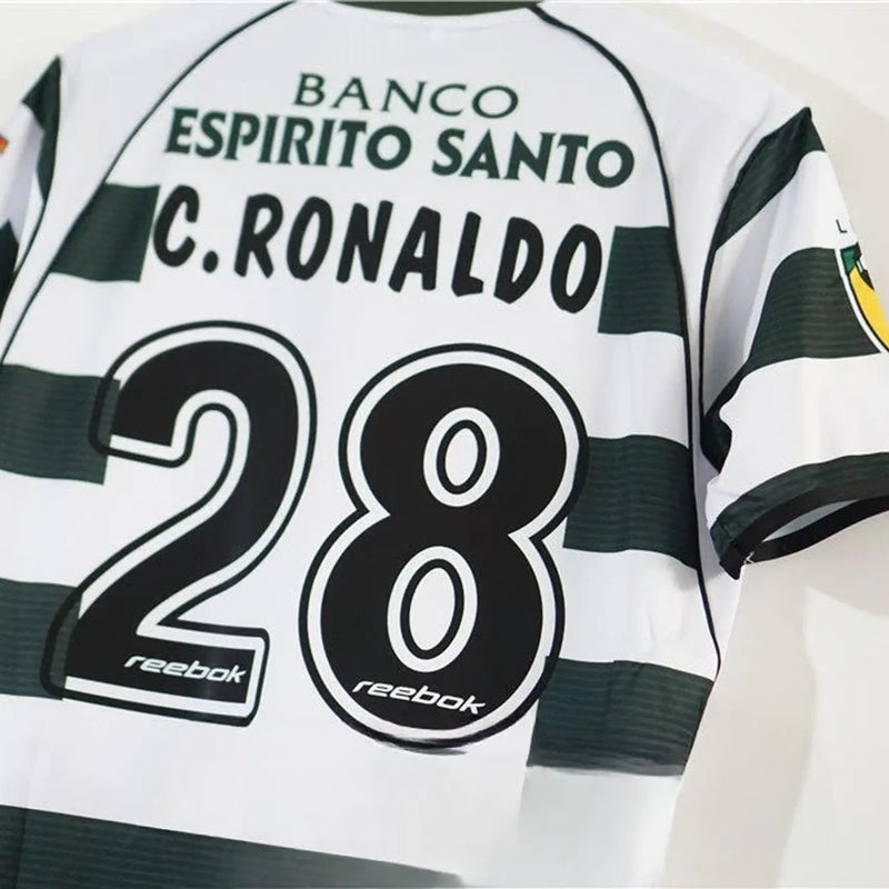 Camisola Sporting Retro 2002-03