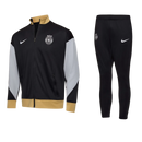 Conjunto Fato de Treino Sporting 24/25 - Preto/Dourado