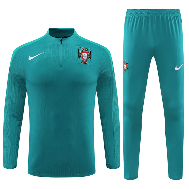 Conjunto Fato de Treino Portugal 24/25 - Verde Água