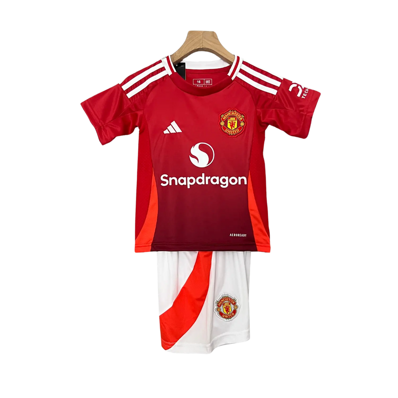 Conjunto Criança Manchester United Principal 24/25