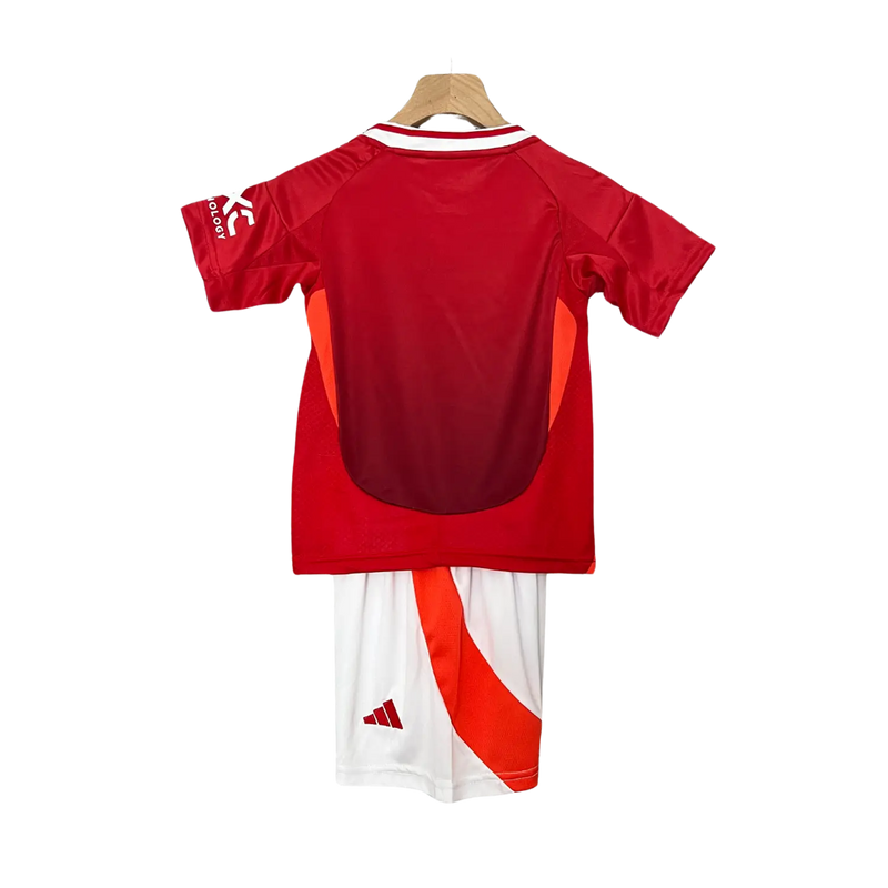 Conjunto Criança Manchester United Principal 24/25