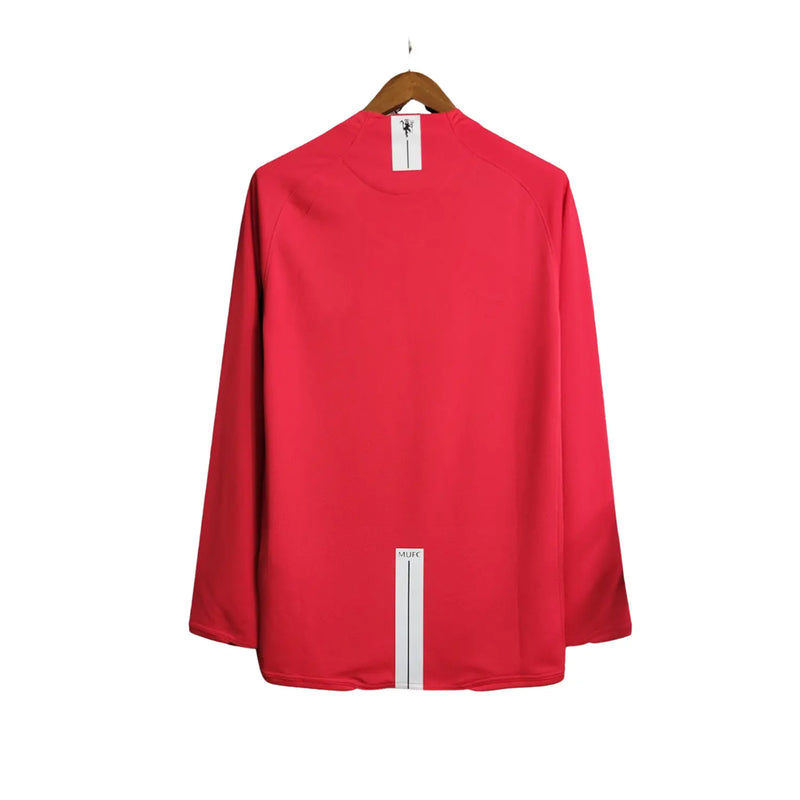 Camisola Man Utd Final UCL 07/08 Retro - Manga Comprida
