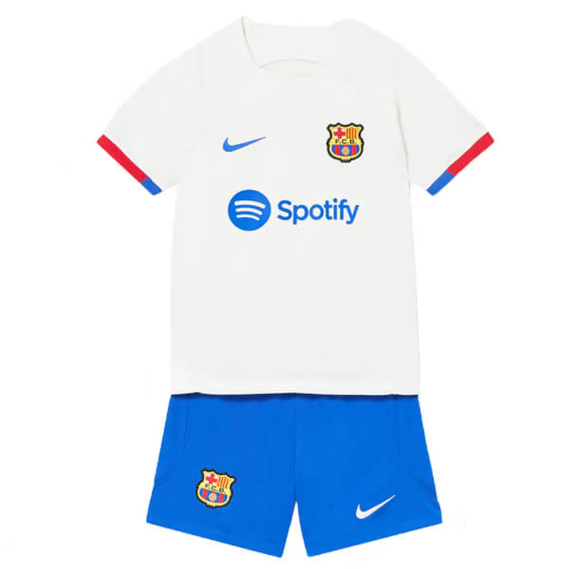 Conjunto Criança Barcelona Alternativo 23/24