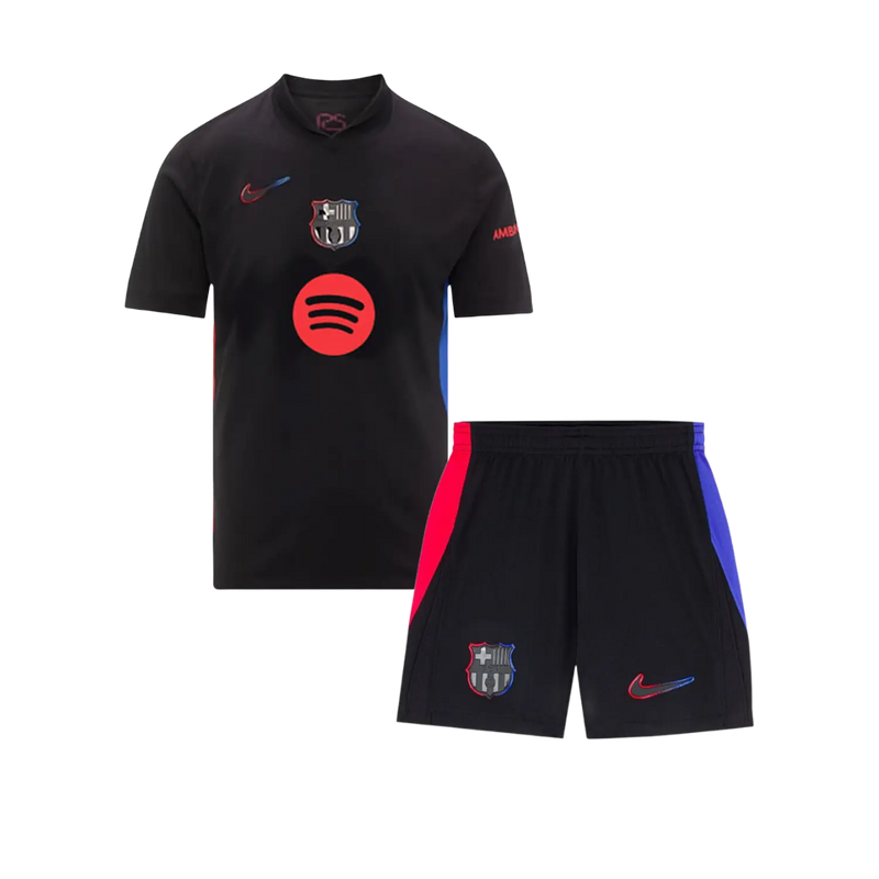 Conjunto Criança Barcelona Alternativo 24/25