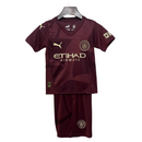 Conjunto Criança Manchester City Terceiro 24/25