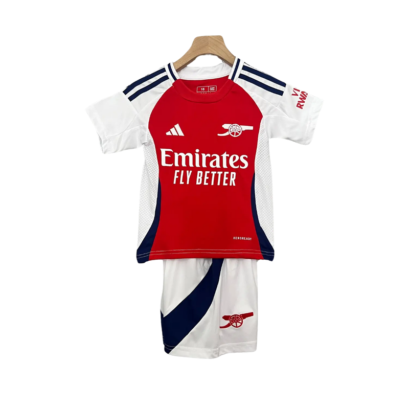 Conjunto Criança Arsenal Principal 24/25