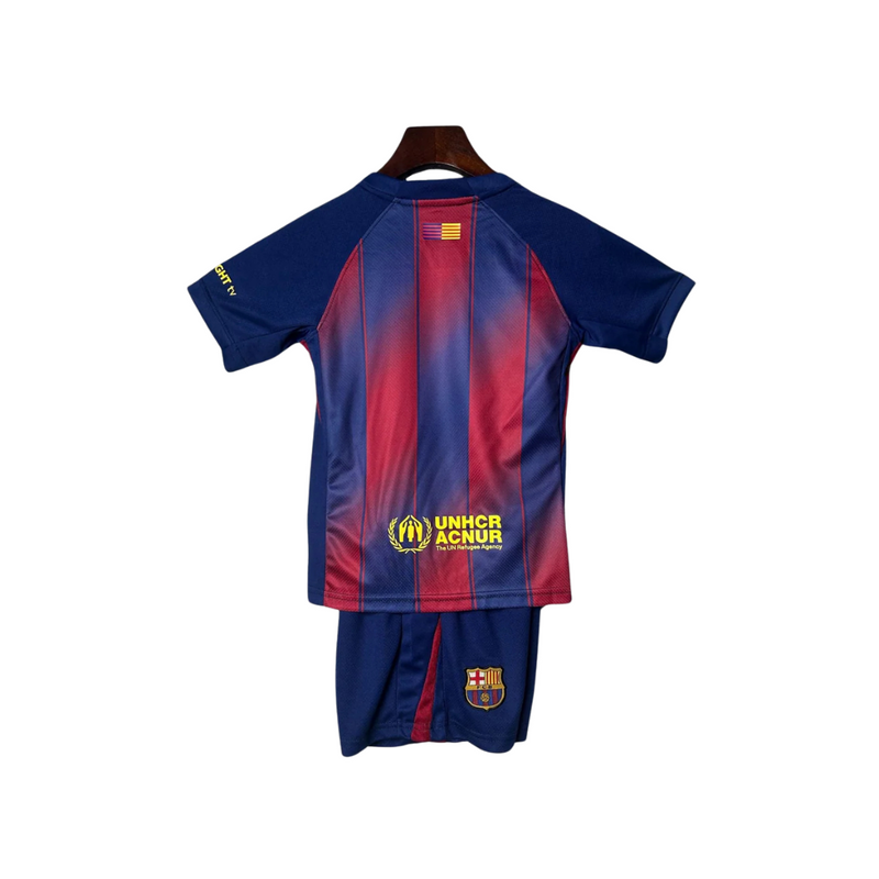 Conjunto Criança Barcelona Principal 25/26