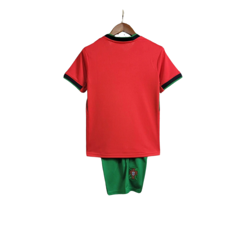 Conjunto Criança Portugal Principal Euro 2024