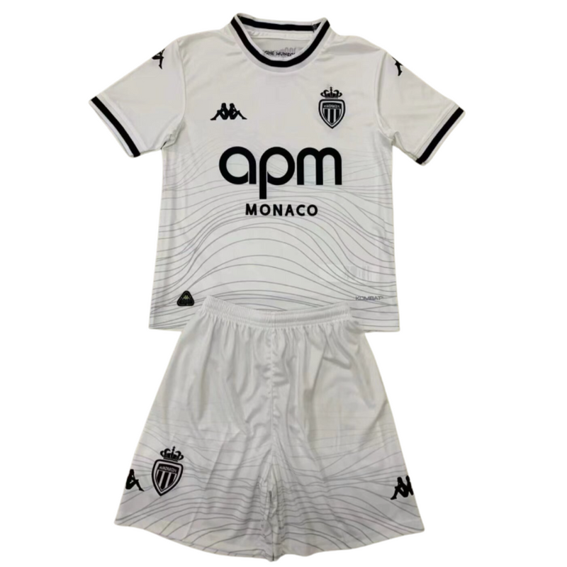 Conjunto Criança Monaco Terceiro 24/25
