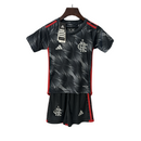 Conjunto Criança Flamengo Terceiro 24/25