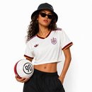Camisola Alternativo Espanha 2026 - Croptop Feminino