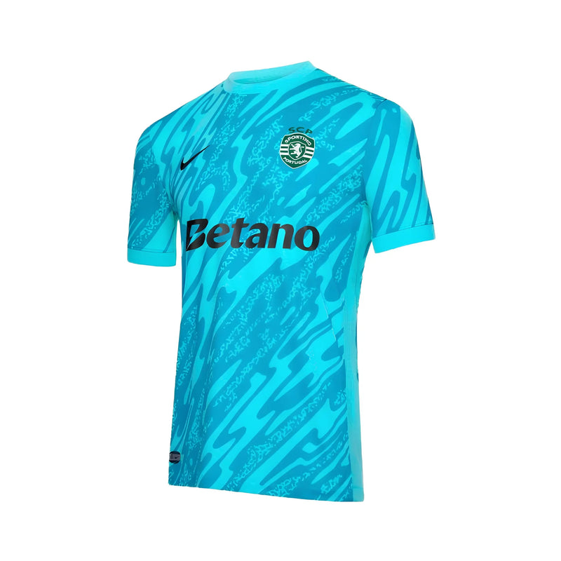 Camisola Sporting Guarda-Redes Azul 2024-2025