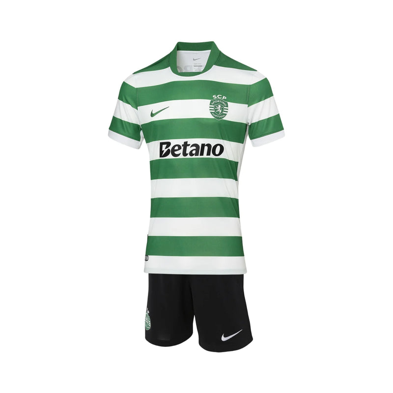 Conjunto Criança Sporting Principal 25/26